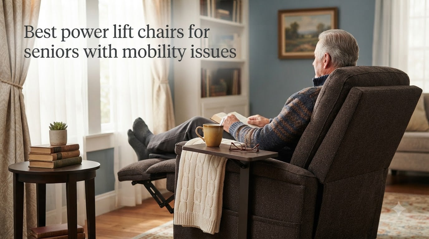 Best power lift chairs for seniors with mobility issues