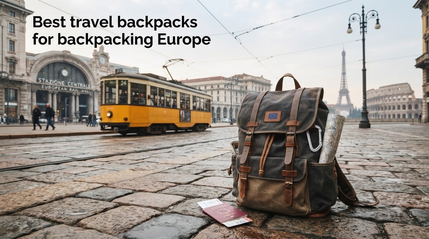 Best travel backpacks for backpacking Europe