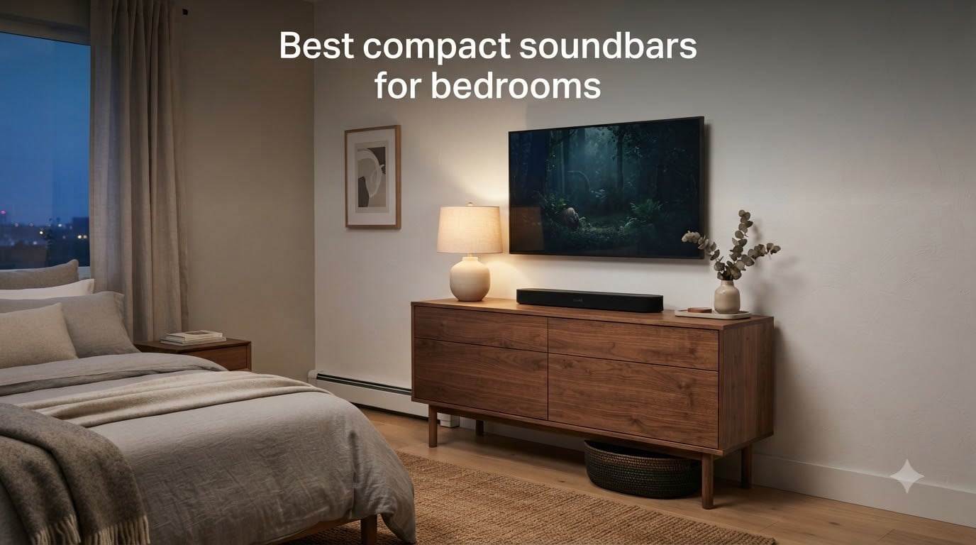 Best compact soundbars for bedrooms
