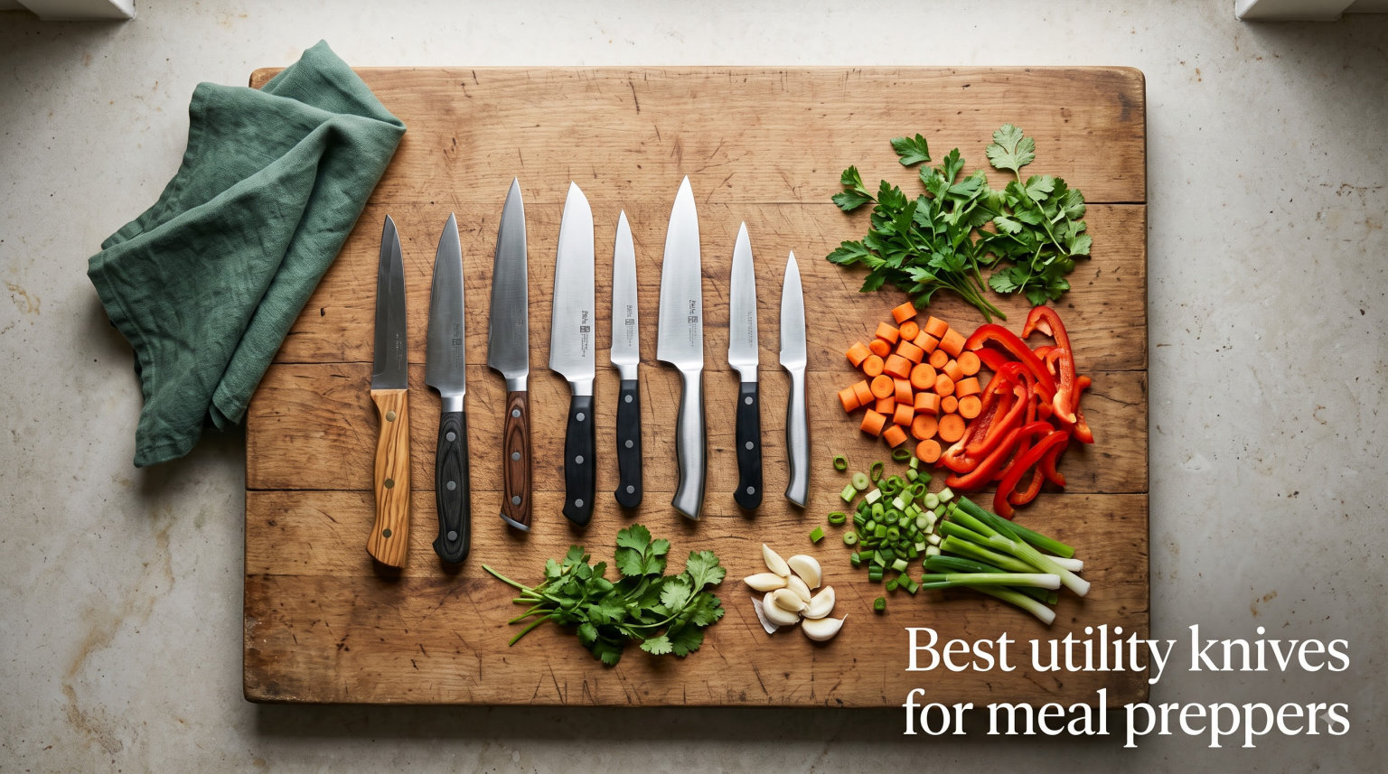 Best utility knives for meal preppers