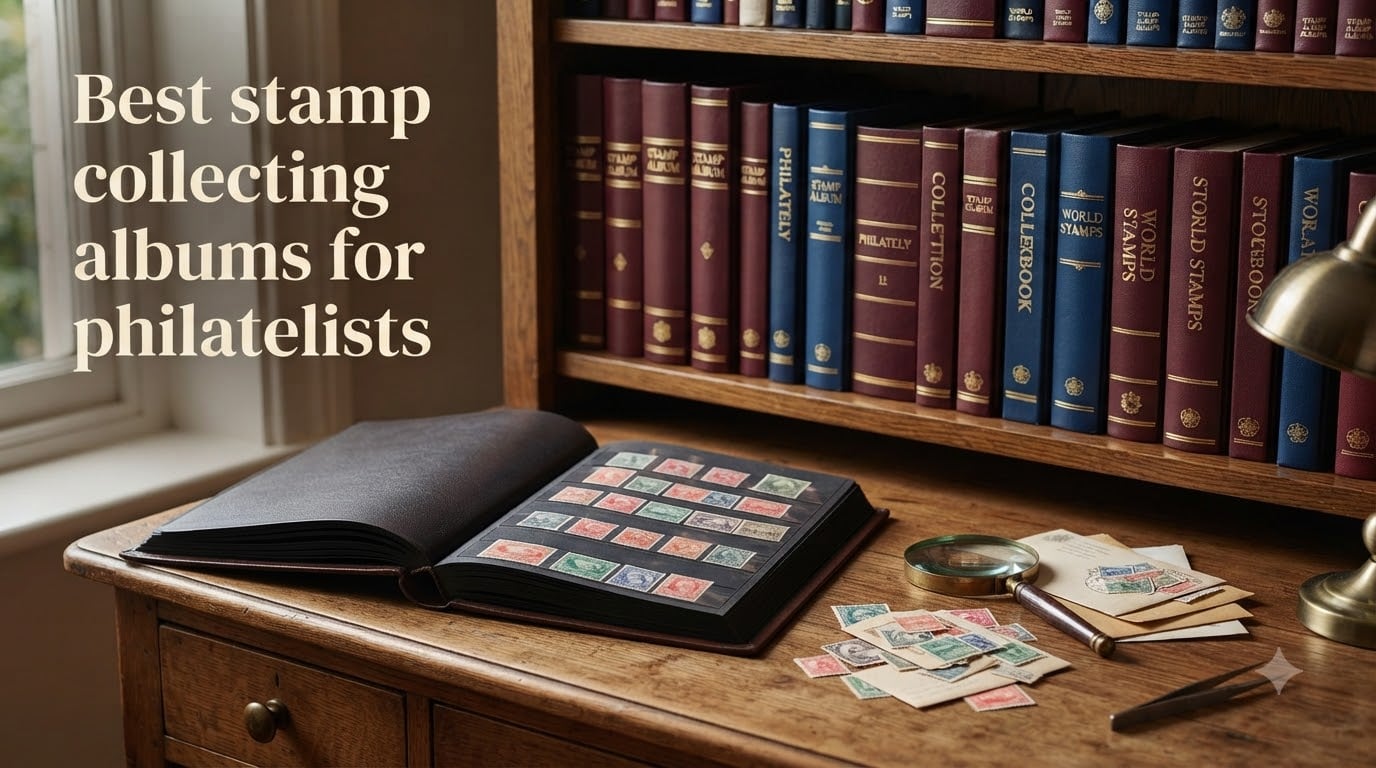 Best stamp collecting albums for philatelists