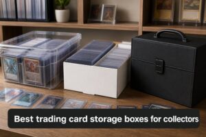 Best trading card storage boxes for collectors