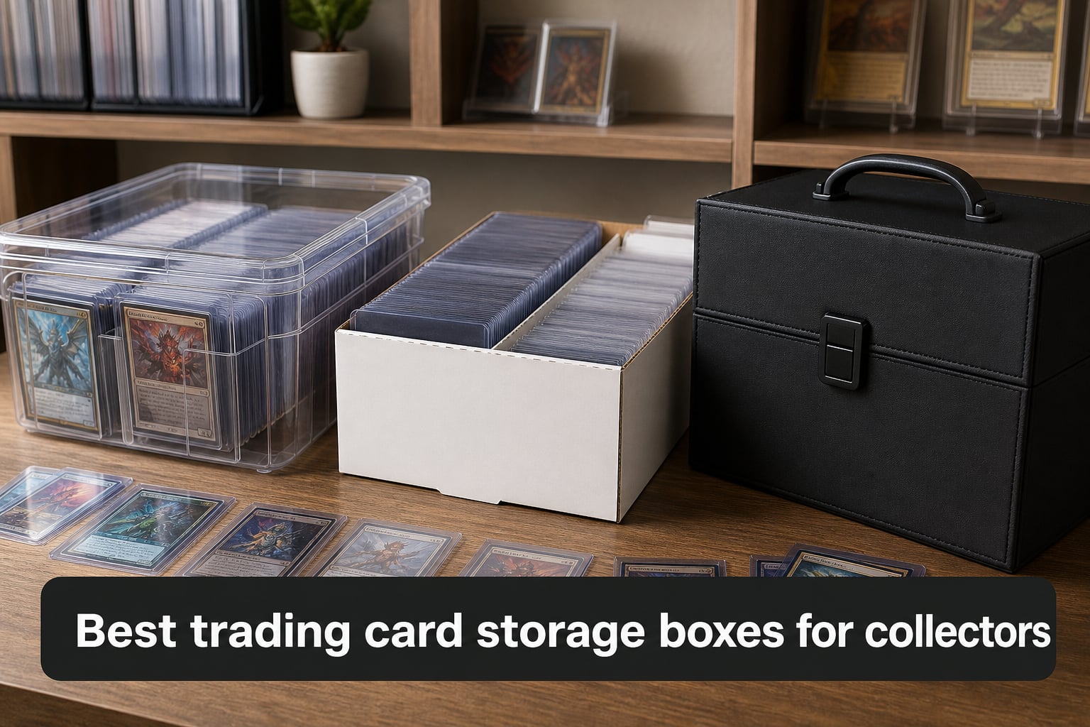 Best trading card storage boxes for collectors