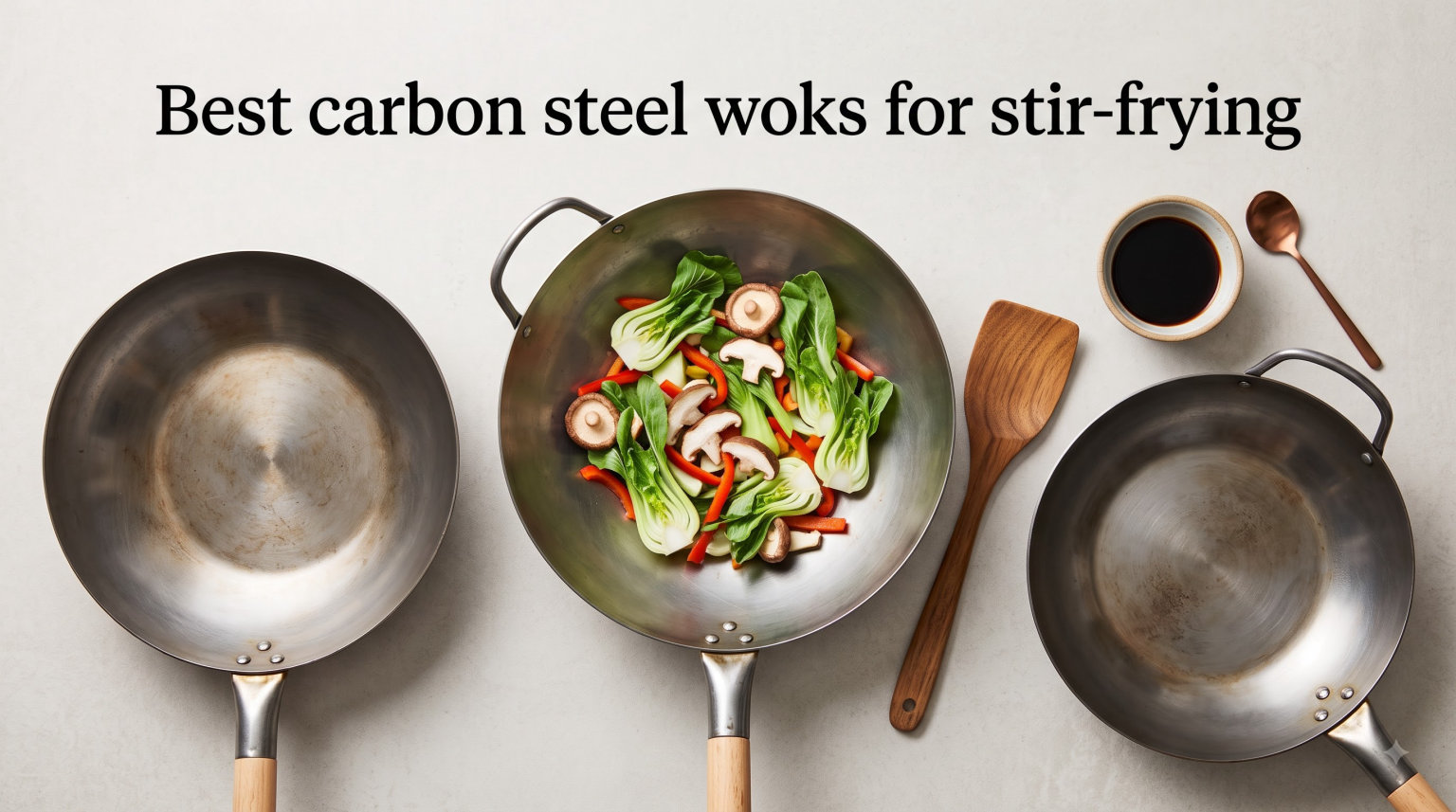Best carbon steel woks for stir-frying