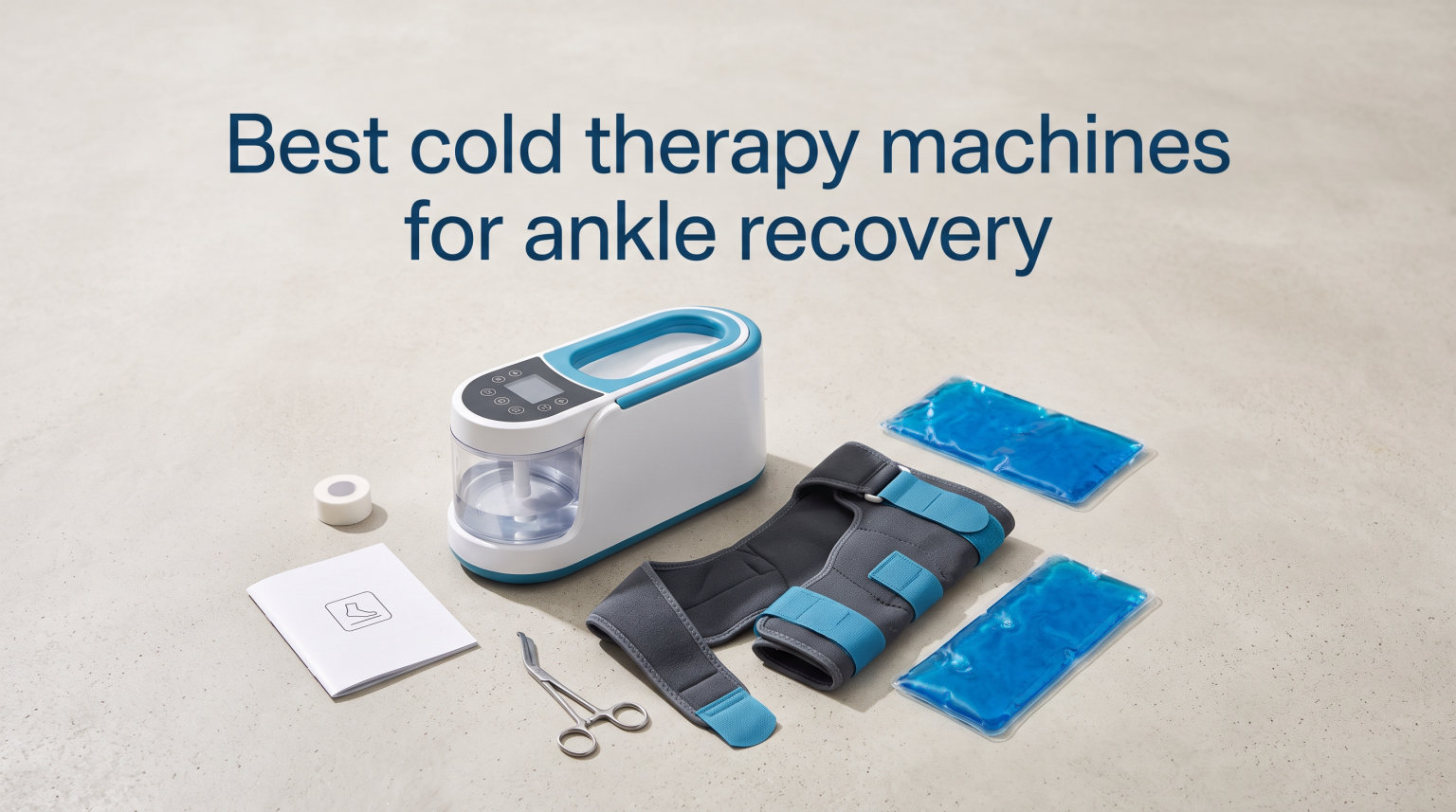 Best cold therapy machines for ankle recovery