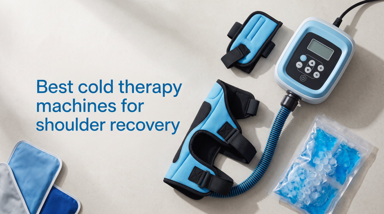 Best cold therapy machines for shoulder recovery