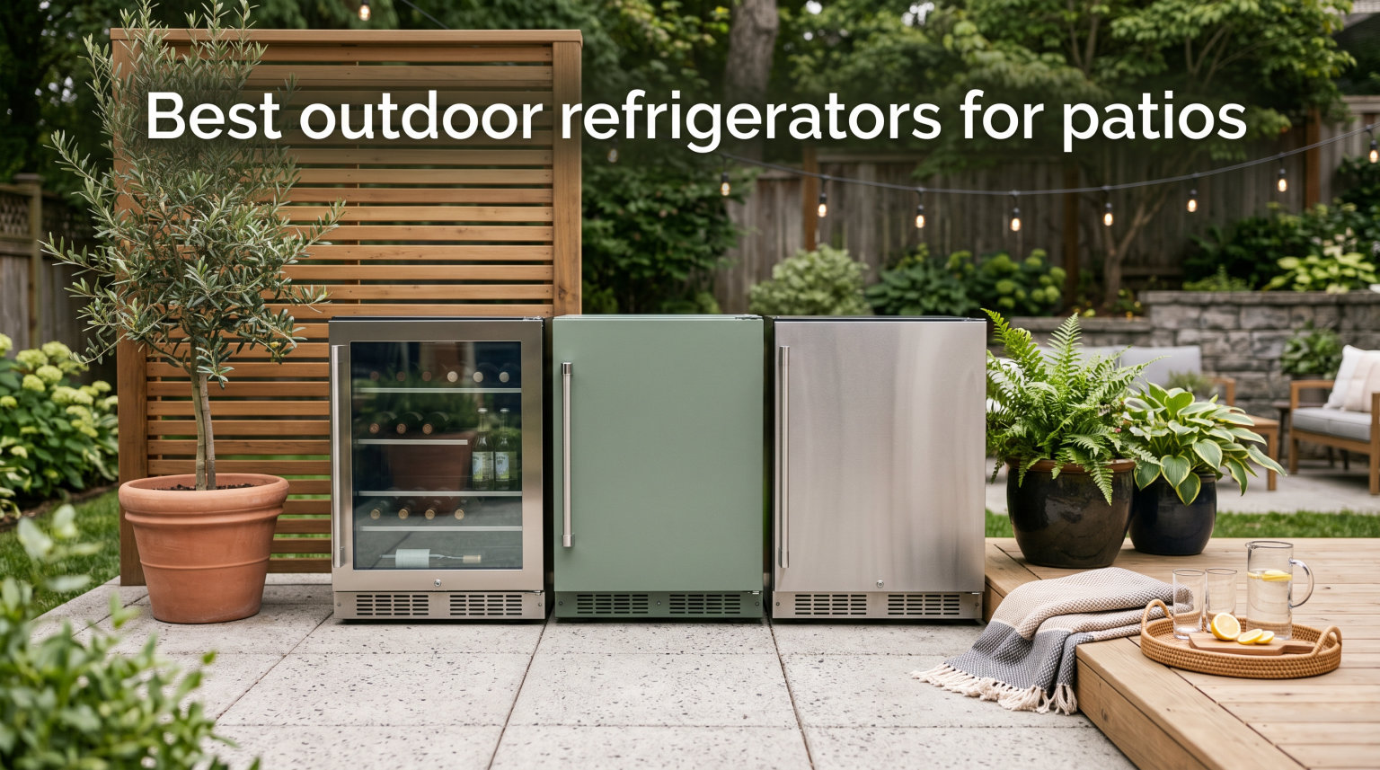 Best outdoor refrigerators for patios
