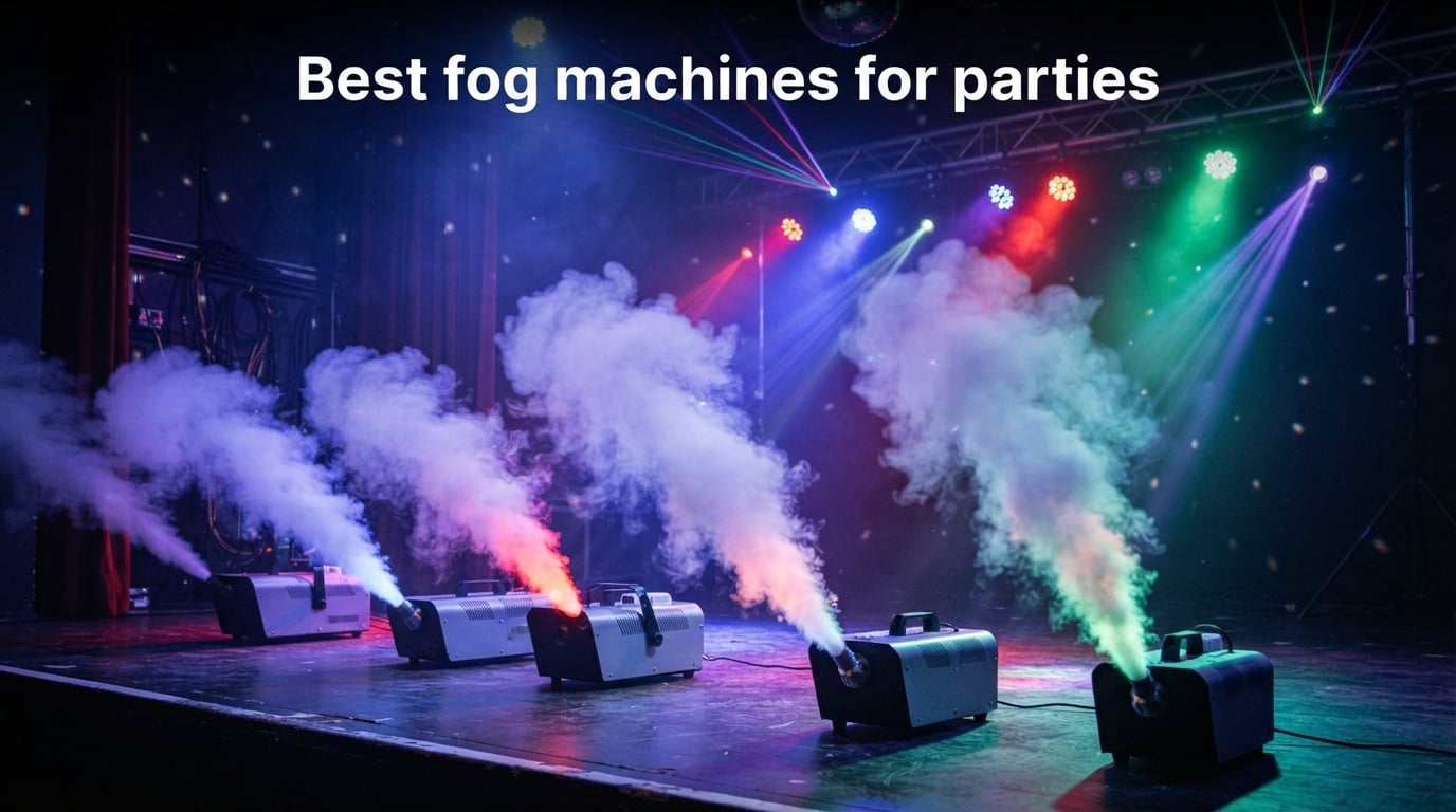 Best fog machines for parties