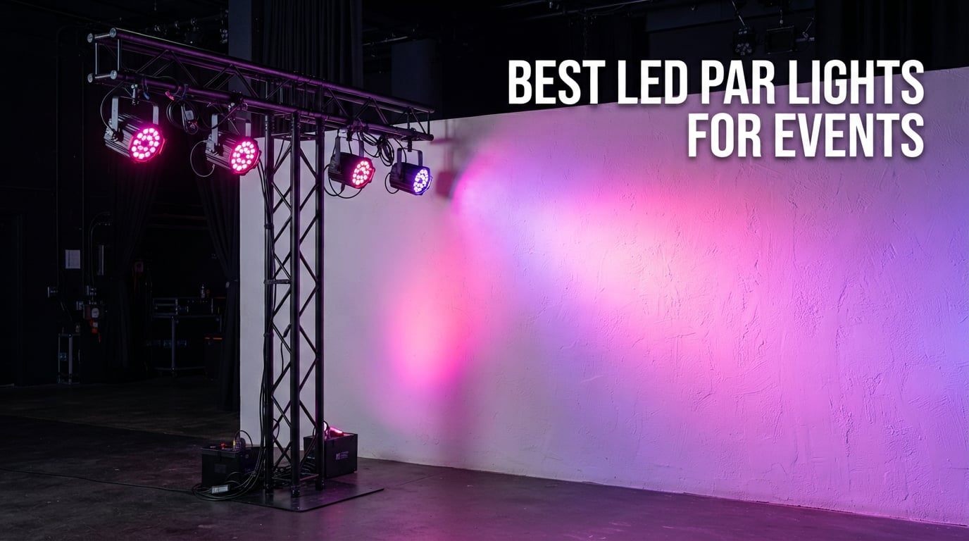 Best LED par lights for events