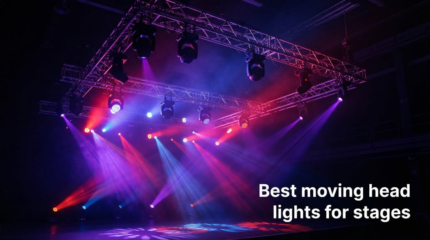 Best moving head lights for stages