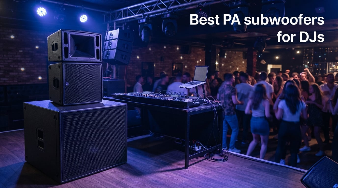 Best PA subwoofers for DJs