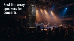 Best line array speakers for concerts