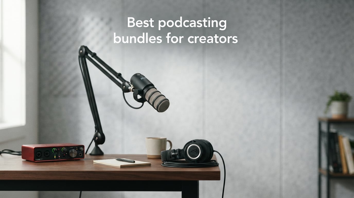 Best podcasting bundles for creators