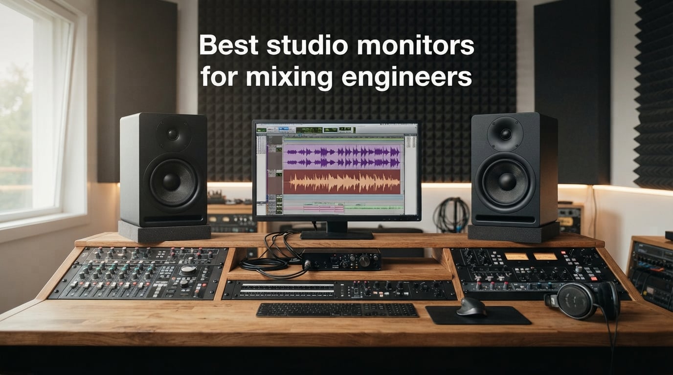 Best studio monitors for mixing engineers
