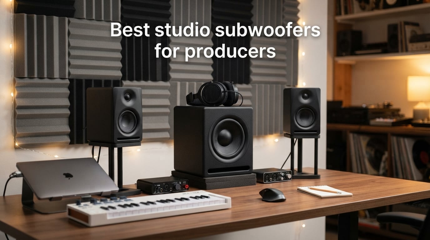 Best studio subwoofers for producers
