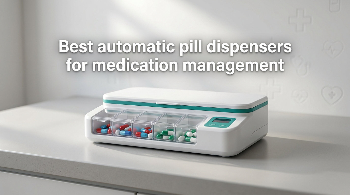 Best automatic pill dispensers for medication management