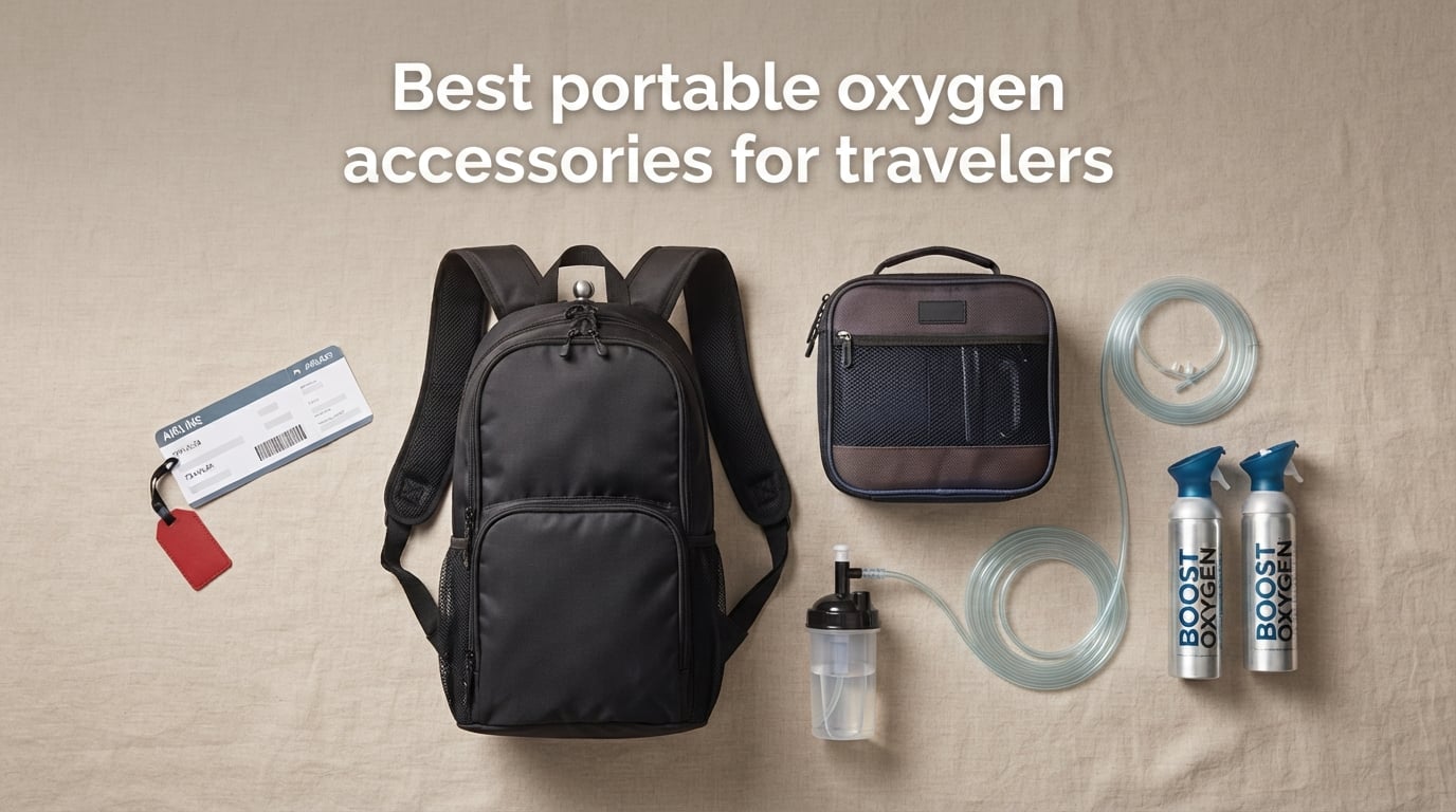Best portable oxygen accessories for travelers