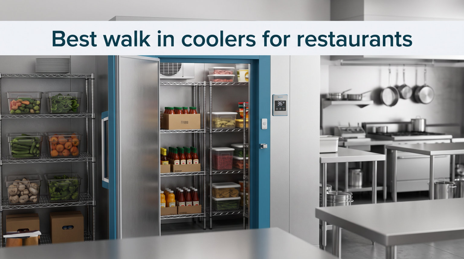Best walk in coolers for restaurants