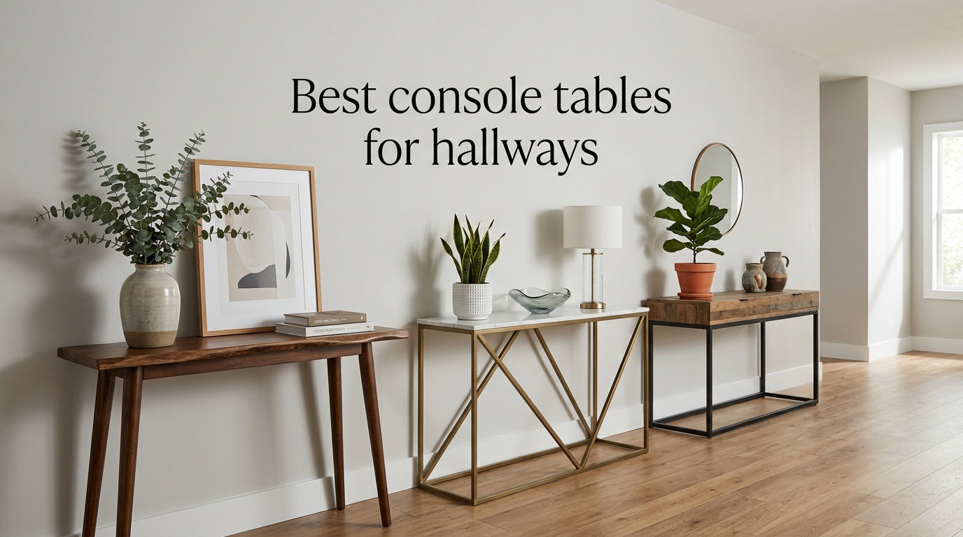 Best console tables for hallways