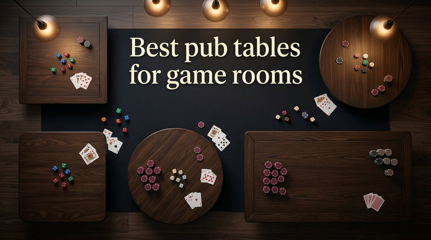 Best pub tables for game rooms