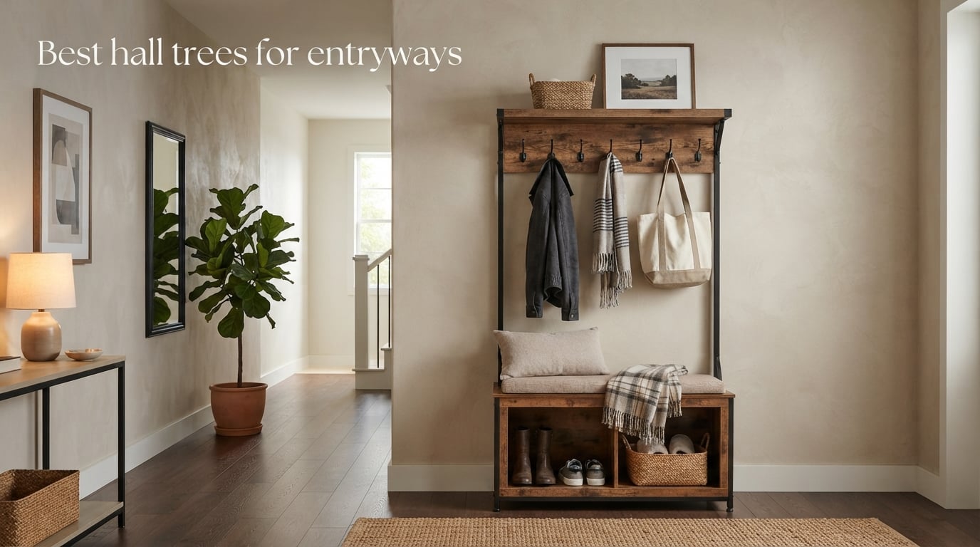 Best hall trees for entryways
