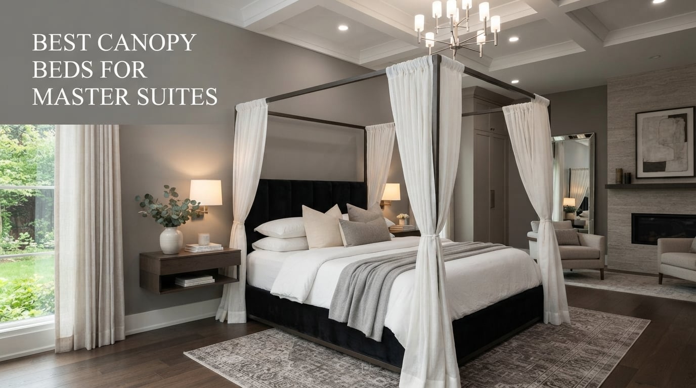 Best canopy beds for master suites