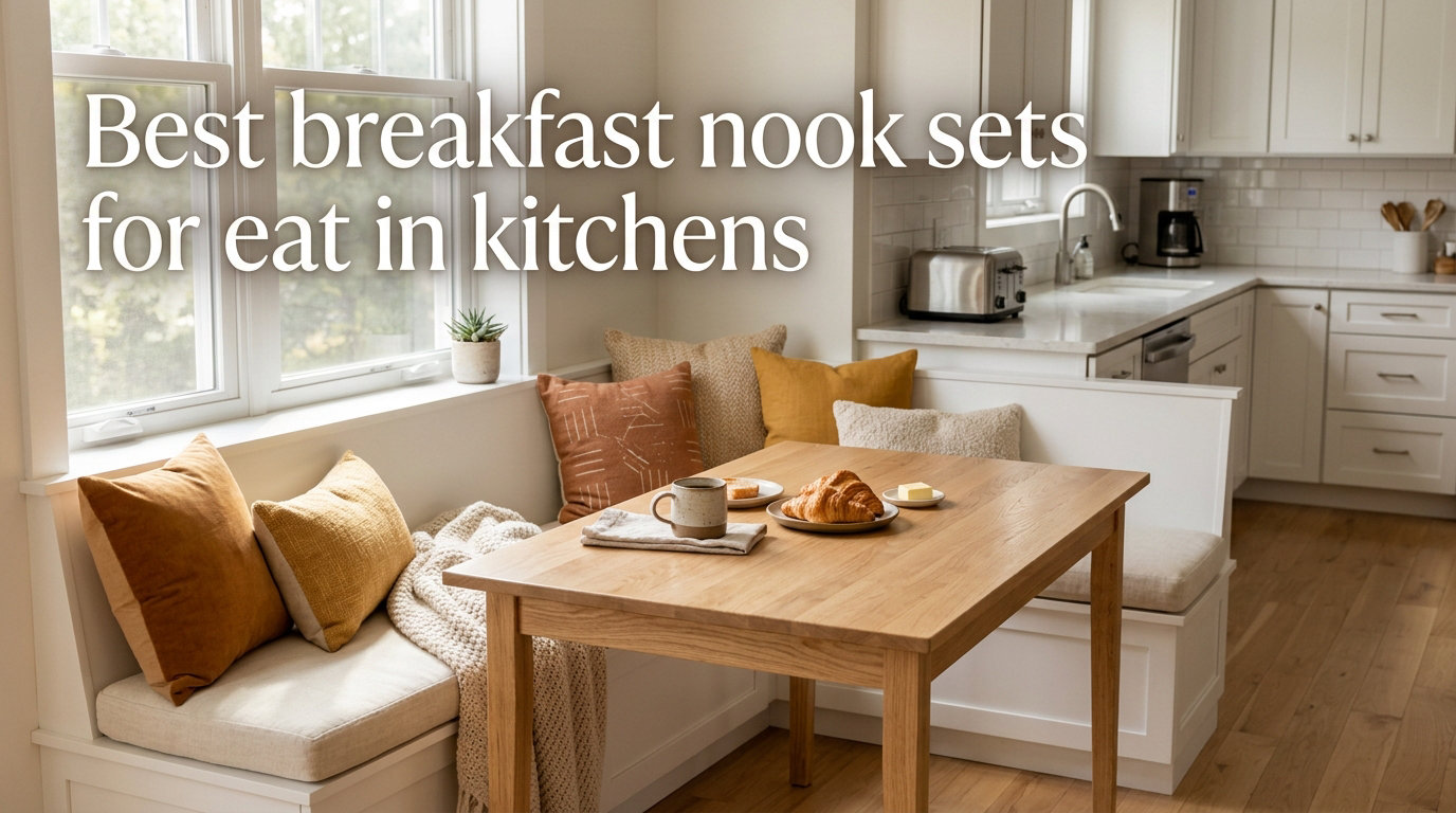 Best breakfast nook sets for eat in kitchens