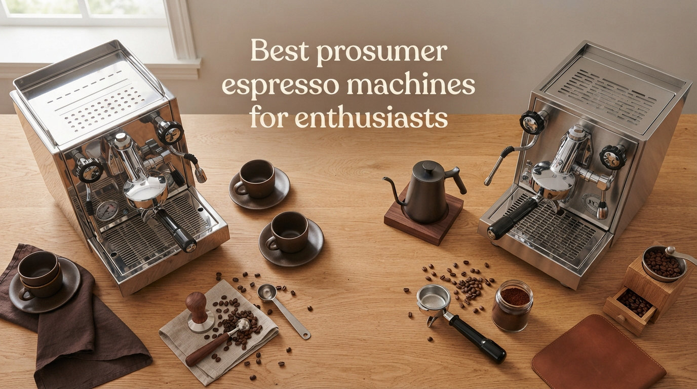 Best prosumer espresso machines for enthusiasts