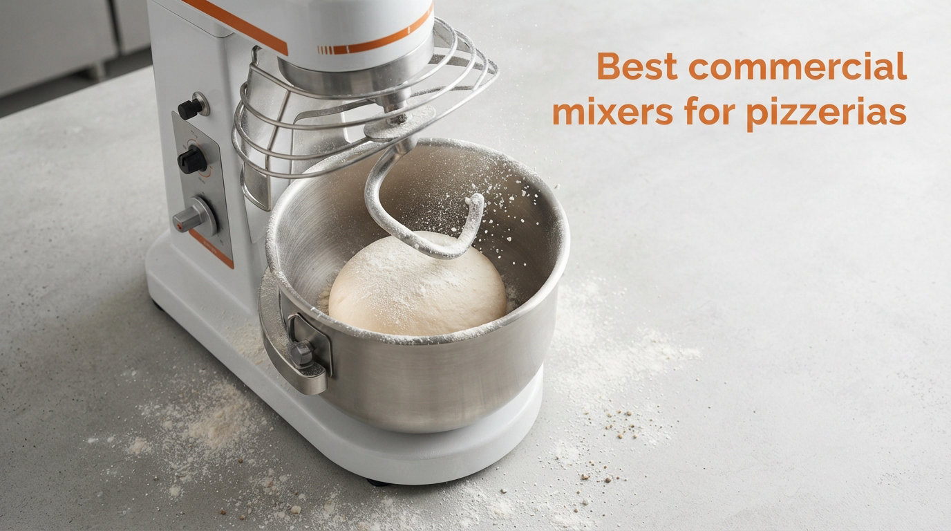 Best commercial mixers for pizzerias