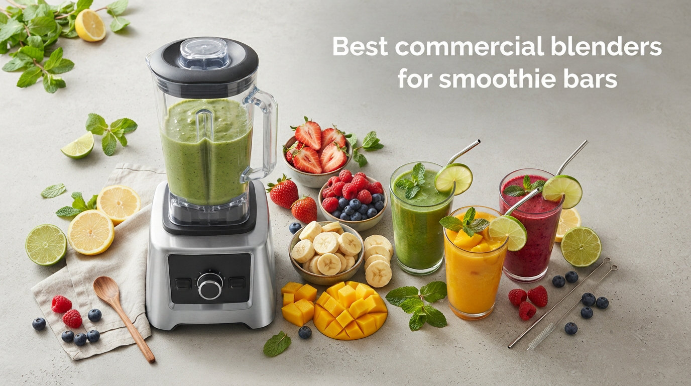 Best commercial blenders for smoothie bars