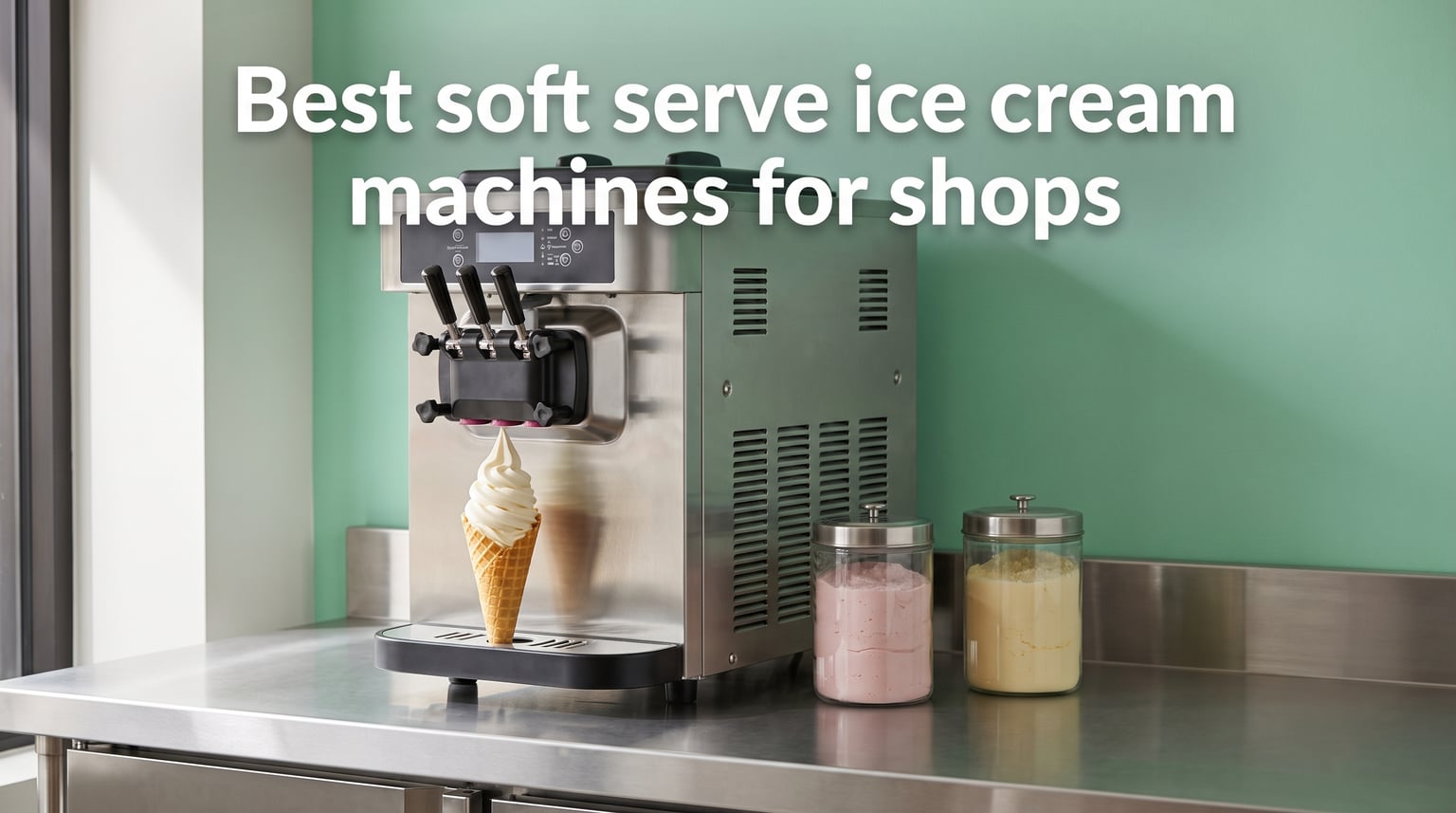 Best soft serve ice cream machines for shops