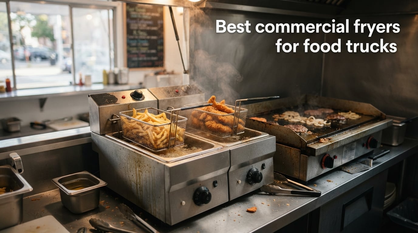 Best commercial fryers for food trucks