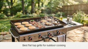 Best flat top grills for outdoor cooking