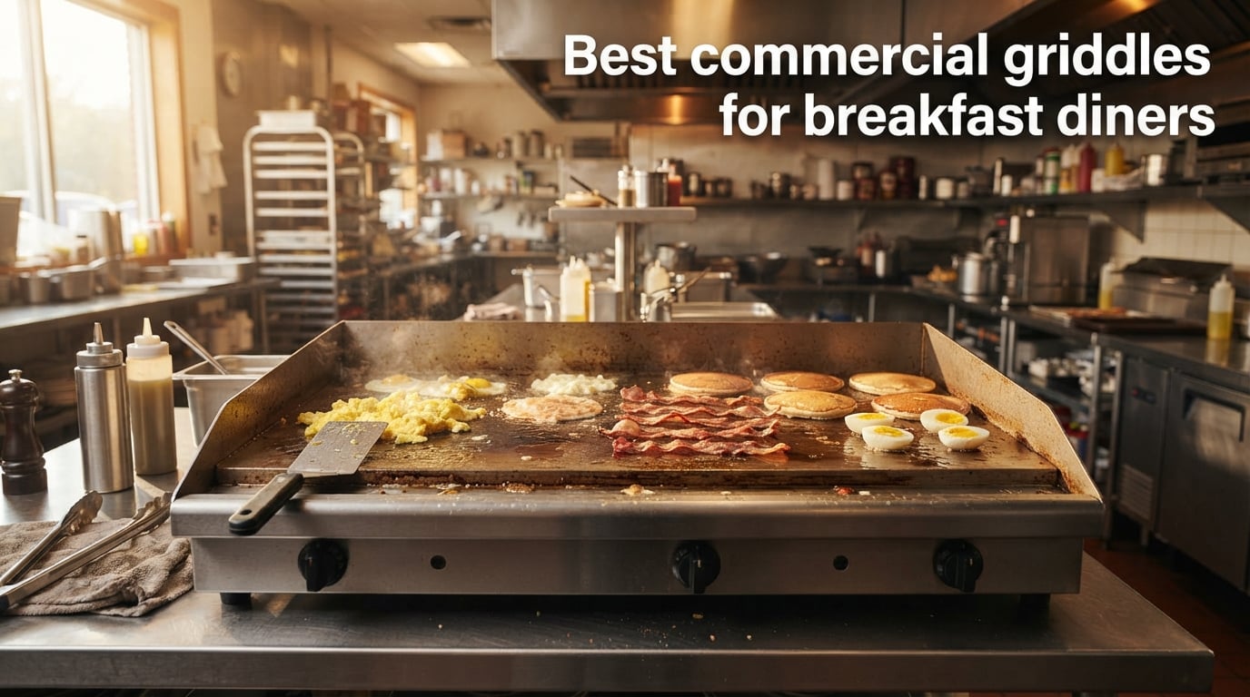 Best commercial griddles for breakfast diners