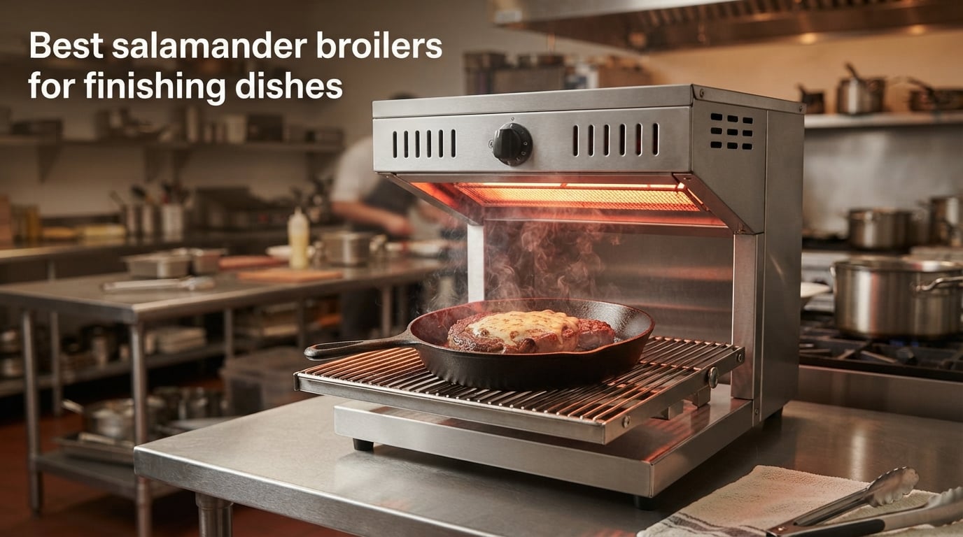 Best salamander broilers for finishing dishes