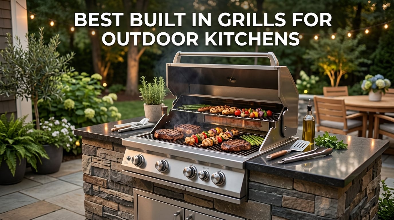 Best built in grills for outdoor kitchens