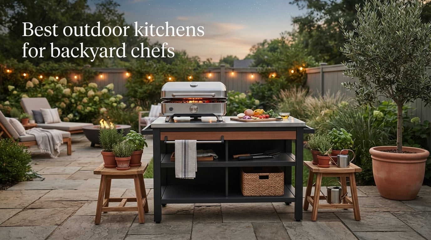 Best outdoor kitchens for backyard chefs
