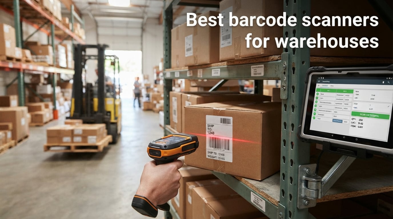 Best barcode scanners for warehouses
