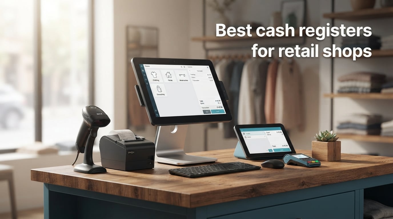 Best cash registers for retail shops