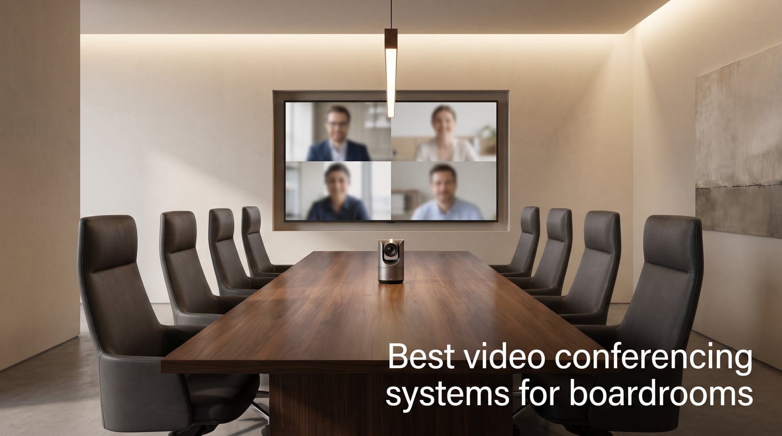 Best video conferencing systems for boardrooms
