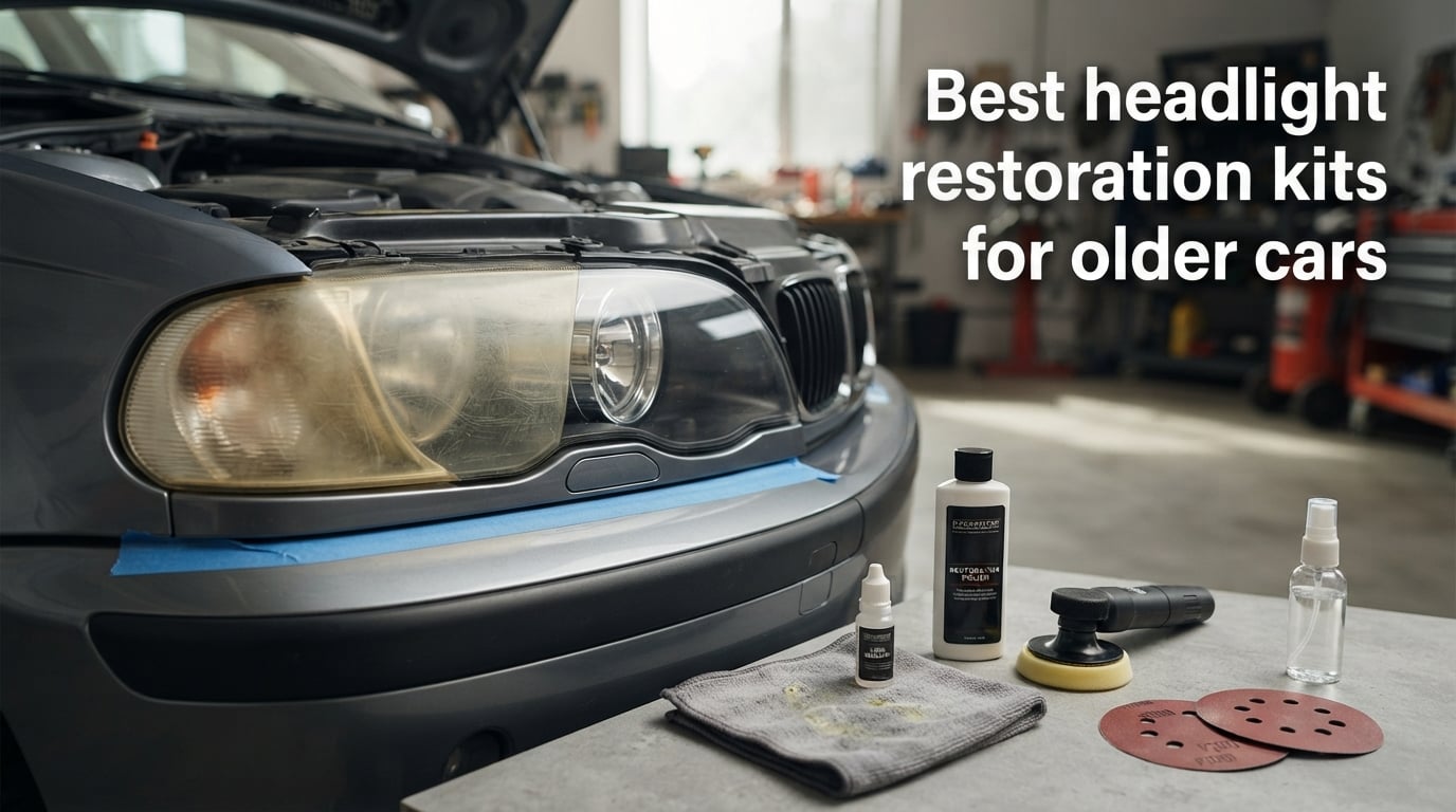 Best headlight restoration kits for older cars
