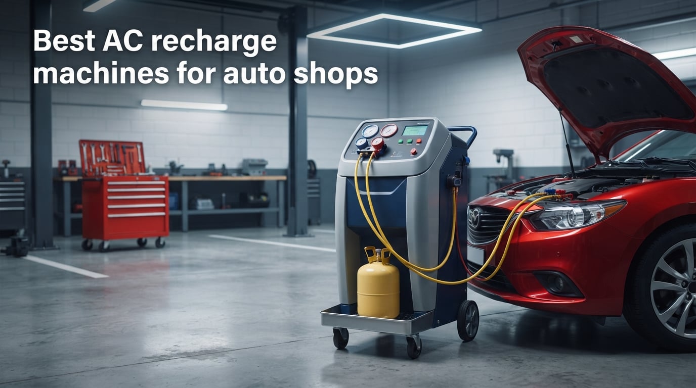 Best AC recharge machines for auto shops