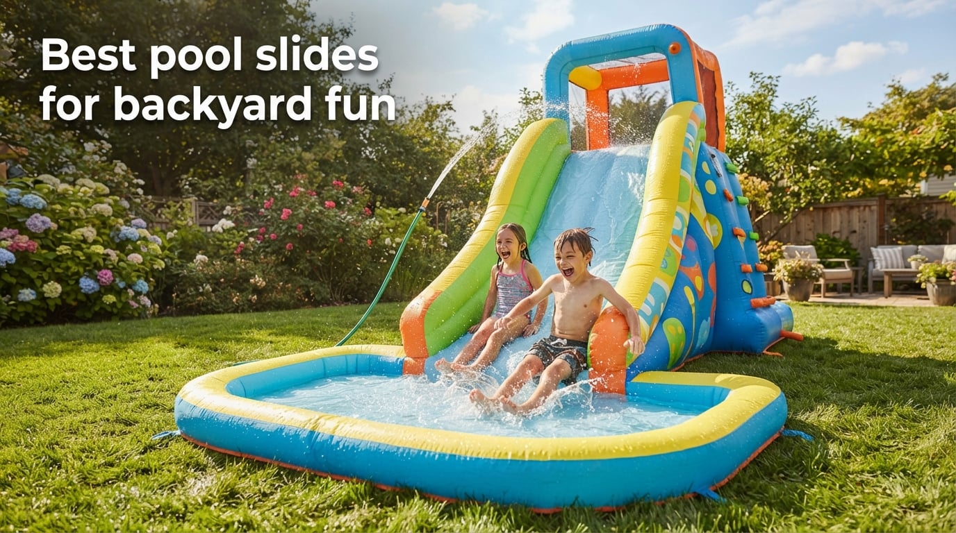 Best pool slides for backyard fun