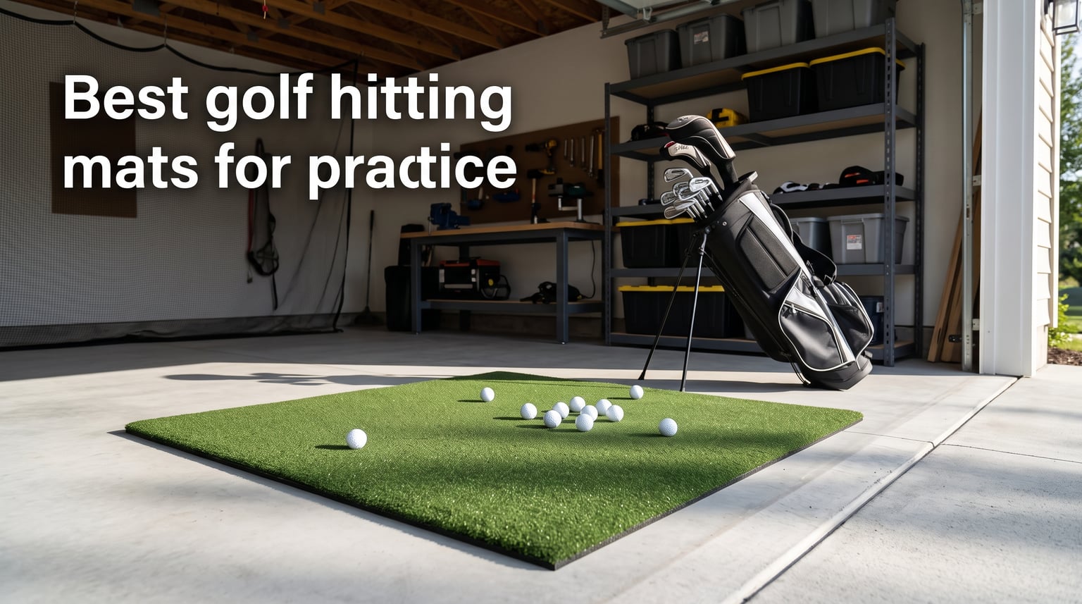 Best golf hitting mats for practice