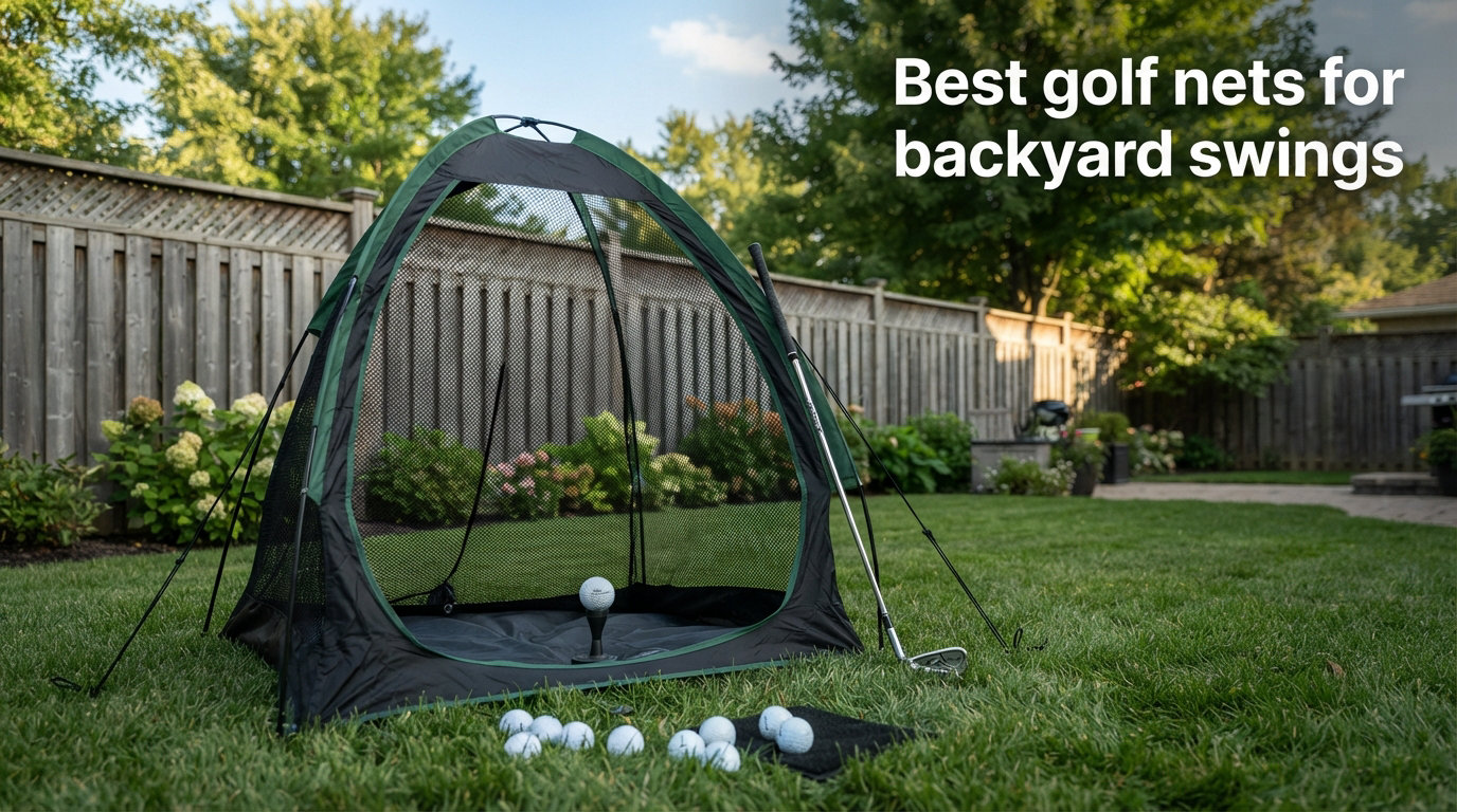 Best golf nets for backyard swings