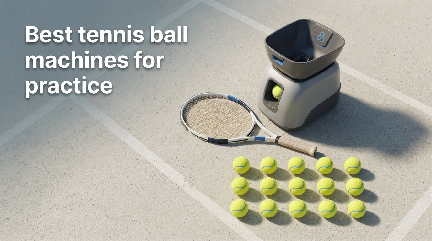 Best tennis ball machines for practice