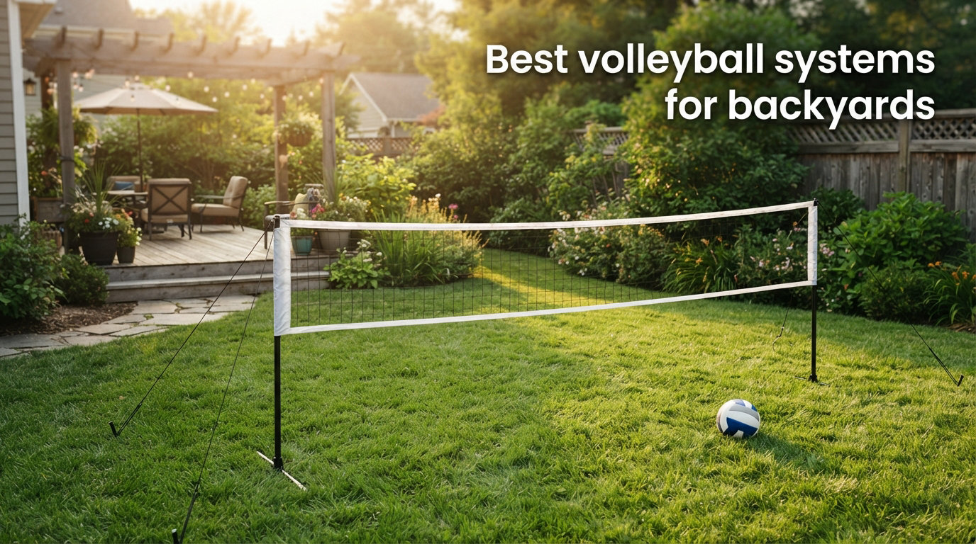 Best volleyball systems for backyards
