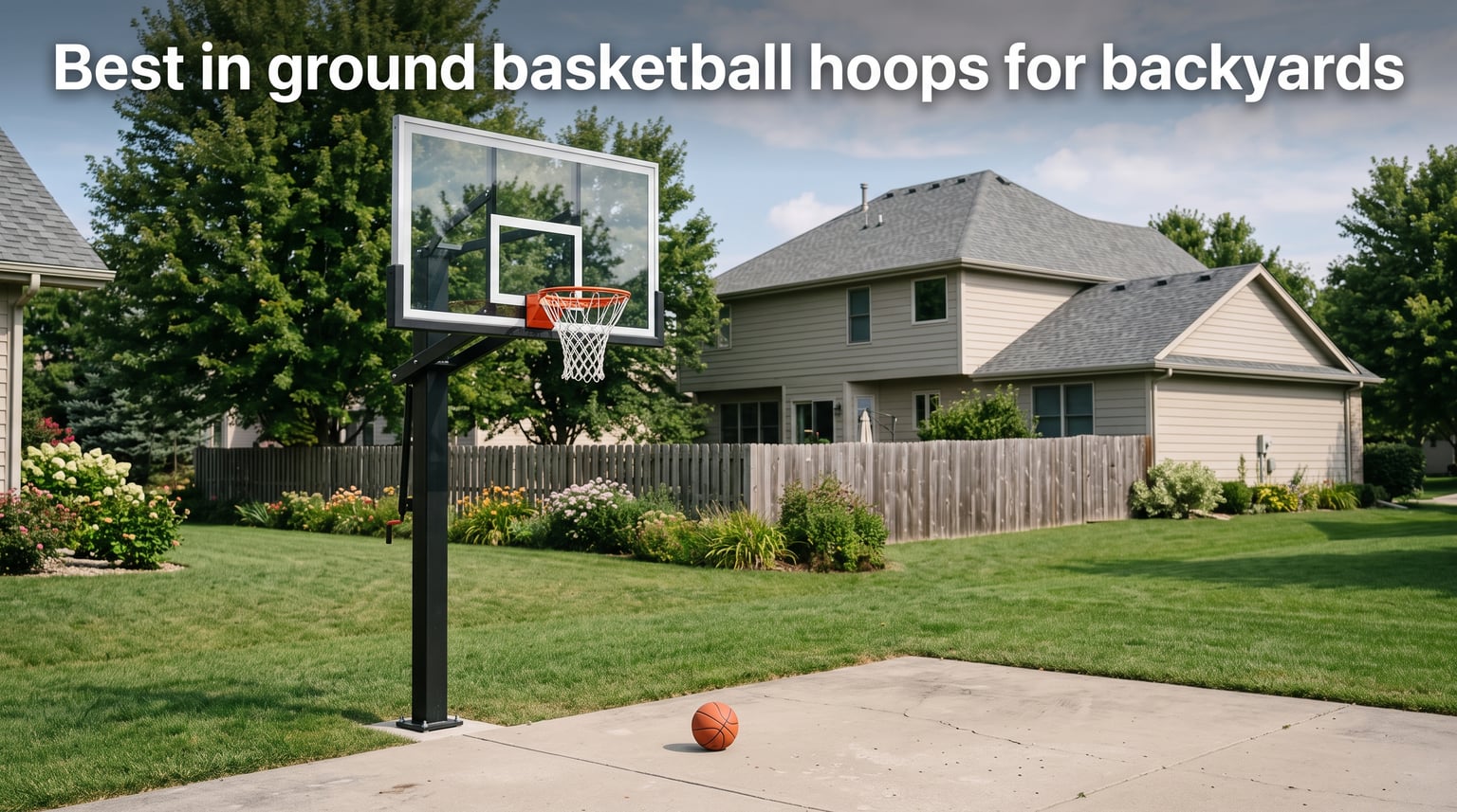 Best in ground basketball hoops for backyards
