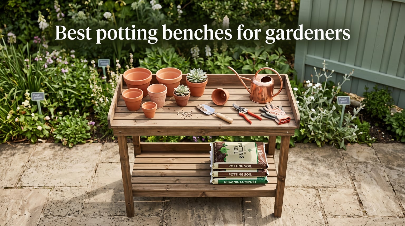 Best potting benches for gardeners