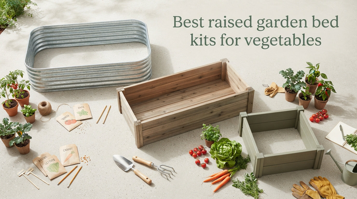 Best raised garden bed kits for vegetables